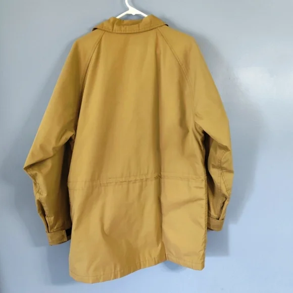 Vintage Eddie Bauer Size Medium Men's Tan Wool Lined Mountain Parka Coat, 7282 - Picture 2 of 6